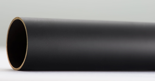 Treppenläuferstange 16 mm Schwarz