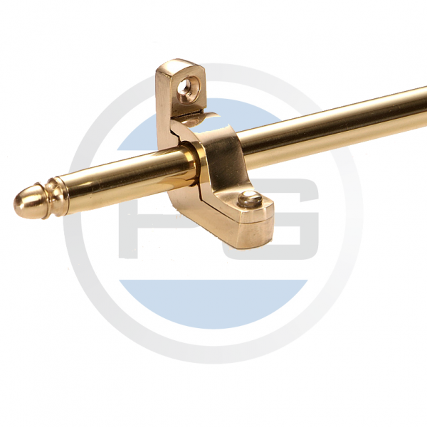 Vibeo Teppichstangen Messing - Treppenläuferstangen 70-120cm Länge